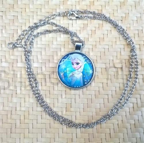 Náhrdelník s přívěškem Elsa, ledové království (BD555)