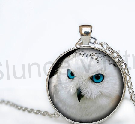 Náhrdelník s přívěškem sova (BD564)
