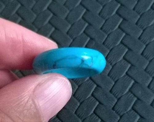 Minerální prsten Tyrkys (X1213)