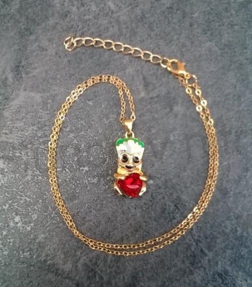 Náhrdelník s přívěškem Gruta - Já jsem Grut červený (BD570)