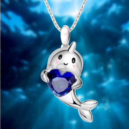 Náhrdelník s přívěškem tuleně (BD572)