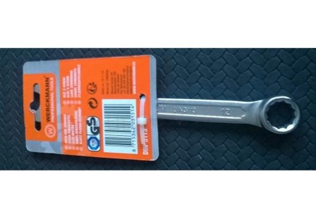 Klíč očkoplochý metrický 12 mm Werckmann Professional Tools (L38)