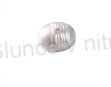 Přírodní sladkovodní perla AAA – 6–7 mm bílá (X2)