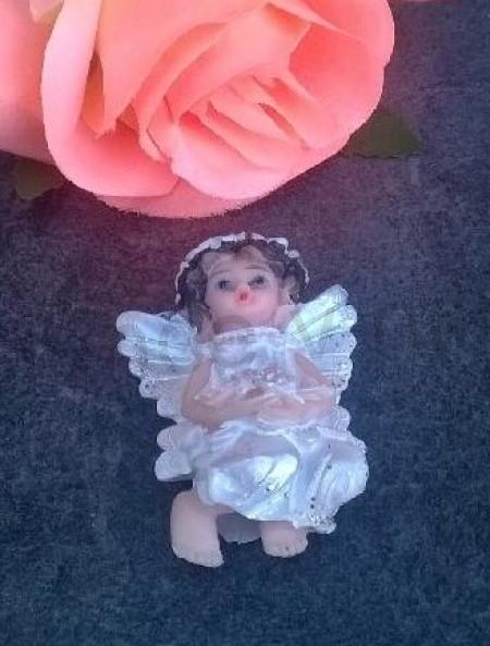 Dekorace, ozdoba Anděl, andílek magnetka (H337)