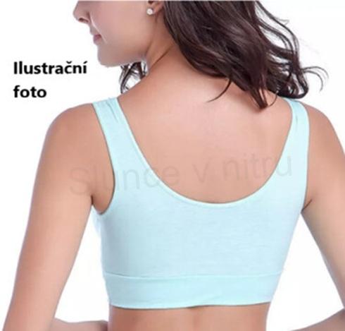 Dámská podprsenka bezkosticová béžová 80D (K164)