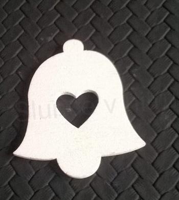 Dřevěné výřezy - ozdoba Zvonek, zvoneček (V41)