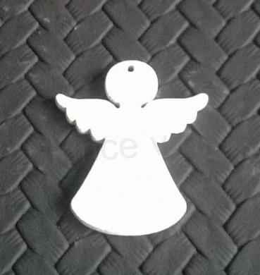 Dřevěné výřezy - ozdoba anděl, andílek (V44)