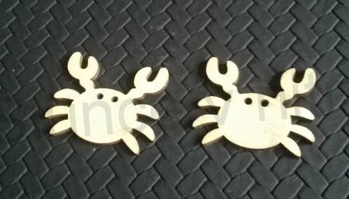 Dřevěné výřezy - ozdoba krab, zvířátko (V47)