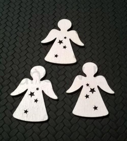 Dřevěné výřezy - ozdoba Anděl,andílek (V61)
