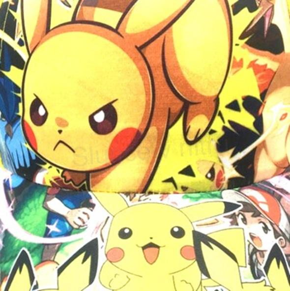 Dětská kšiltovka s motivem Pikachu – Pokémon – velikost 50–54 cm (W158)