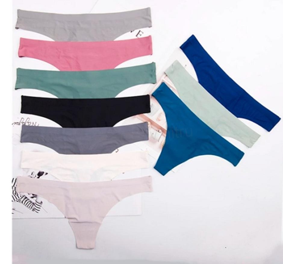 Dámské sexy kalhotky G‑String tanga – velikost XL černé (K172)
