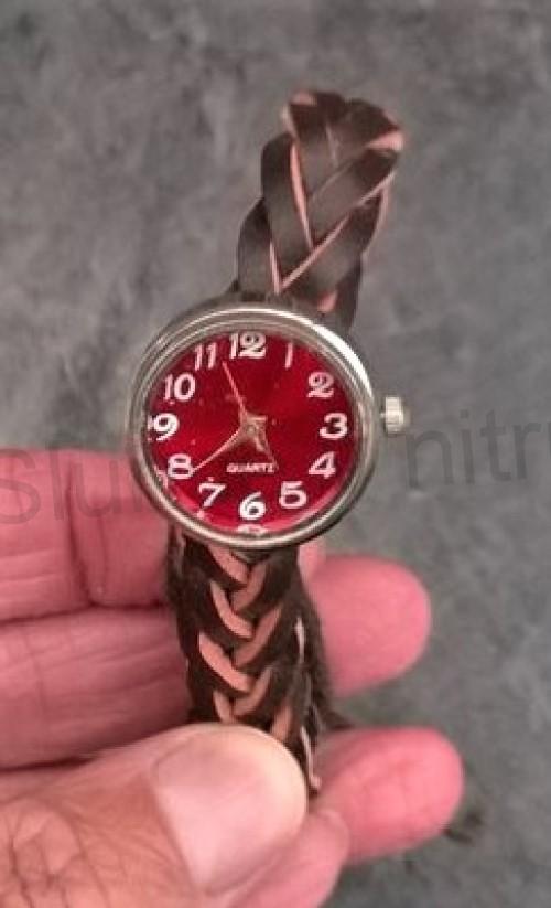 Hodinky v náramku modré (H363)