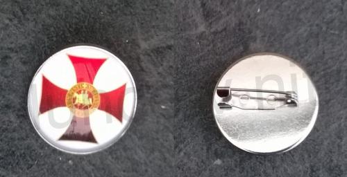 Brož, odznak templář (HB109)