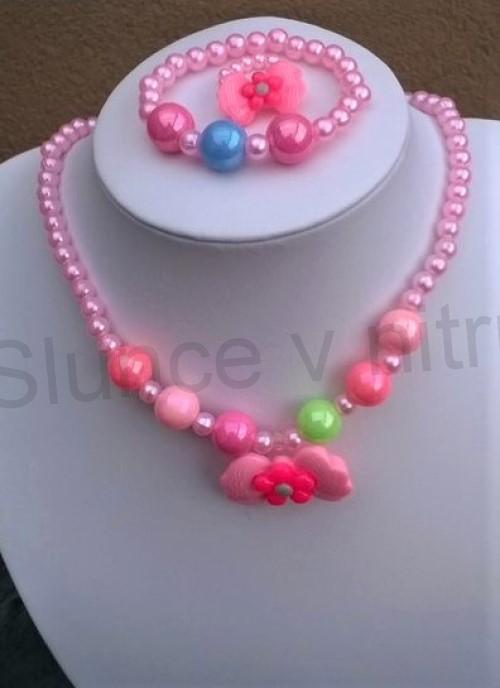 Dívčí sada. set šperků 3 ks (H374)