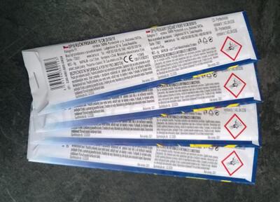 Vánoční prskavky 10 kusů v balení (V123)