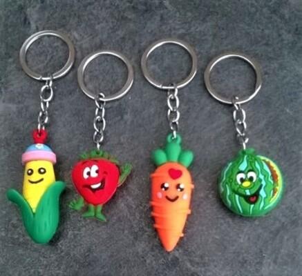 Klíčenka, přívěšek na klíče  zelenina kukuřice (H388)