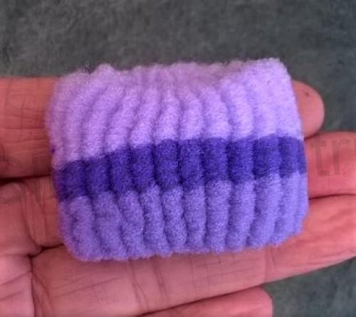 Gumičky do vlasů velké růžové (H389)