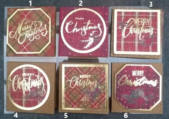 Vánoční jmenovky, kartičky na dárky a lepící čtvereček (V130)
