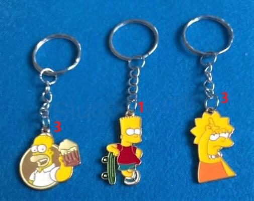 Klíčenka, přívěšek na klíče Simpsonovi Homer (H420)