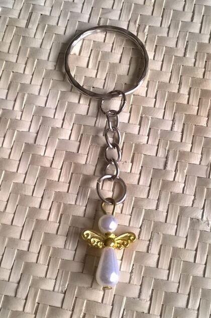 Přívěsek na klíče - andílek pro štěstí (H396)