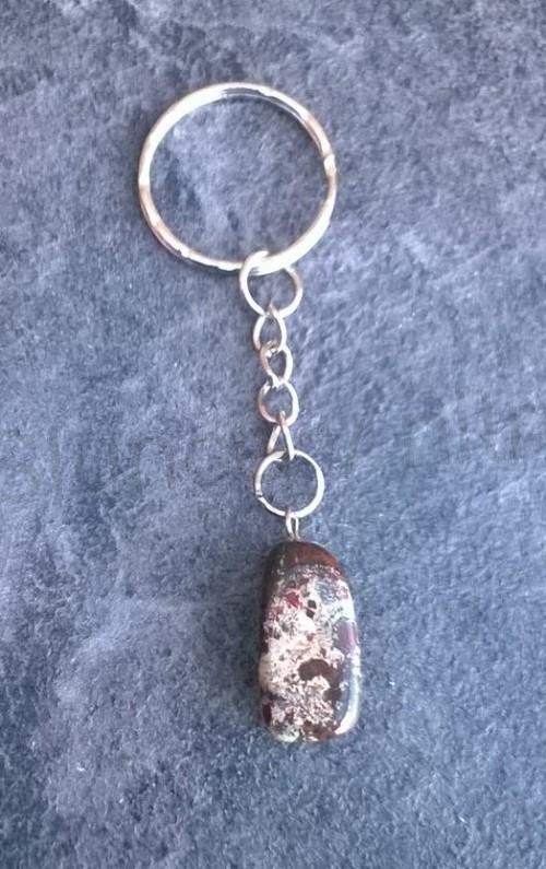 Přívěsek na klíče - minerální jaspis (X1404)