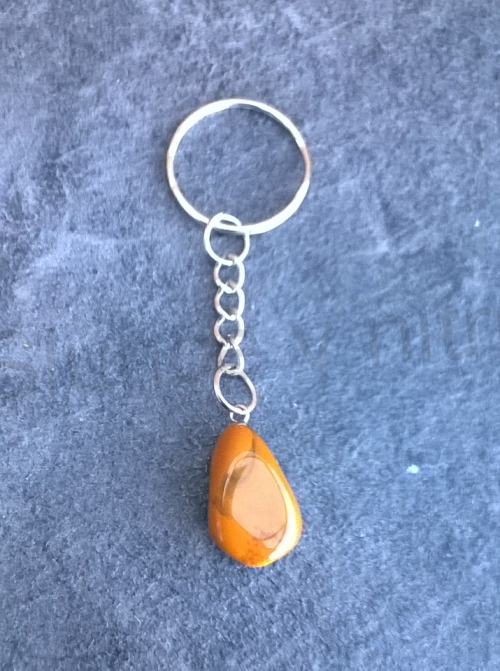 Přívěsek na klíče - minerální jaspis (X1431)