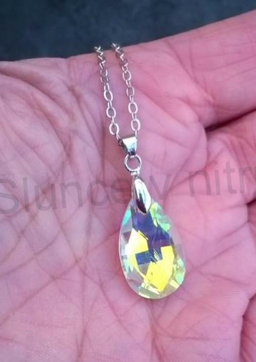 Souprava šperků se Swarovski elements kapka, slza (BS109)