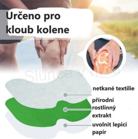 Hřejivá pelyňková kolenní náplast na bolest 12 ks (F48)