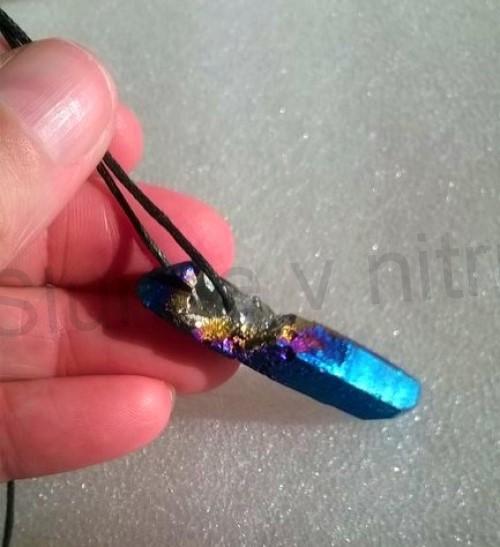 Minerální náhrdelník Aqva aura Titanium (X1477) 