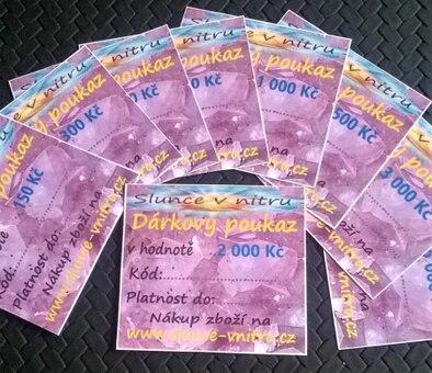 Dárkový poukaz 3 000 Kč (QT8)