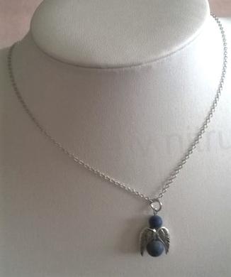 Minerální náhrdelník Anděl – lapis lazuli (X1503)