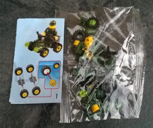 Stavebnice lego voják (D12)