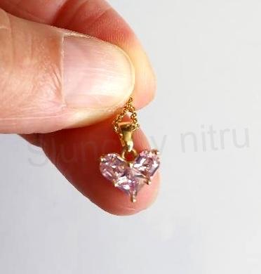 Náhrdelník s přívěškem srdce (BD662)