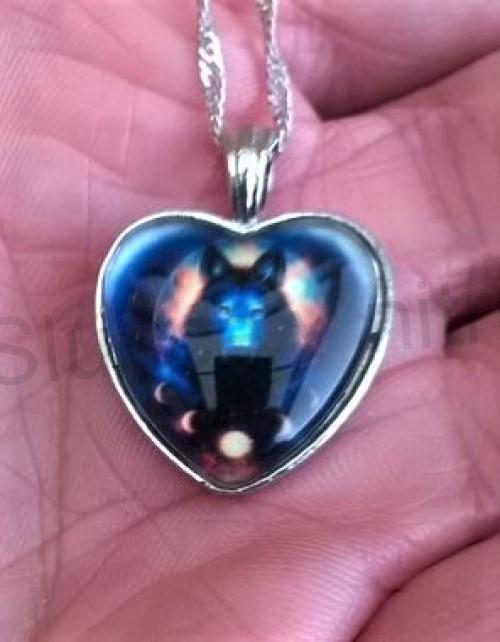 Náhrdelník s přívěškem Vlka (BD666)