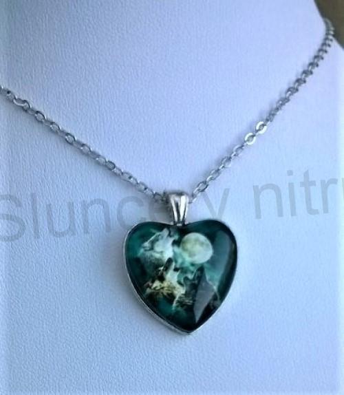 Náhrdelník s přívěškem Vlka (BD671)