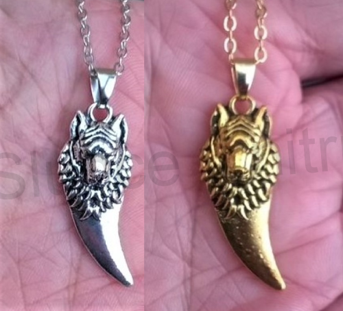 Náhrdelník s přívěškem Vlčího zubu (BD678)