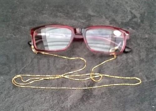 Řetízek na brýle černý (N142)