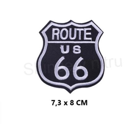 Moto nášivka Route 66 (C665)