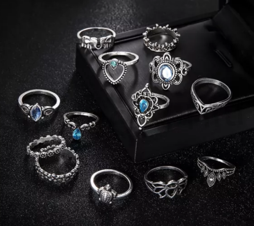 Dámský prsten s ozdobou (BP317)