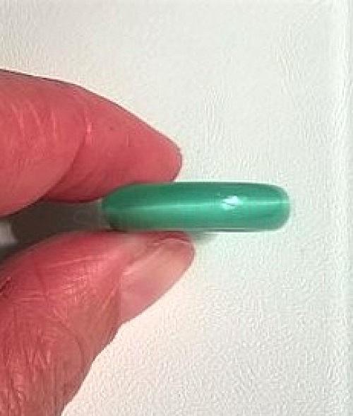 Minerální prsten Kočičí oko velikost 54 (X1568)