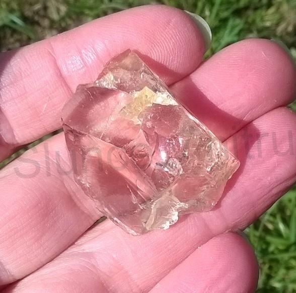 Luxuxní průhledný citrín 13,4 g (Česká Republika) (X1577)