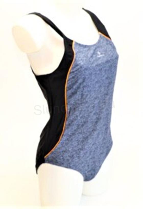 Sportovní dámské jednodílné plavky velikost 2XL (K210)