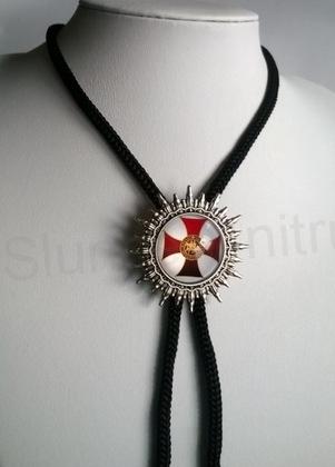 Bolo kravata templářský kříž (BD702)