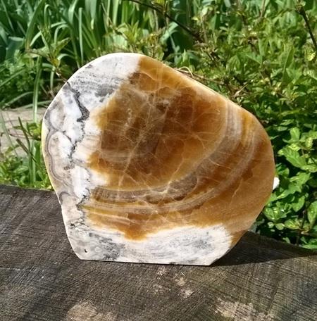 Aragonit řez 421 g (Slovenská Republika) (X1606)