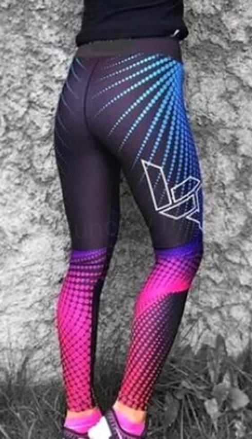 Dámské dlouhé sportovní legíny – velikost S (K229)