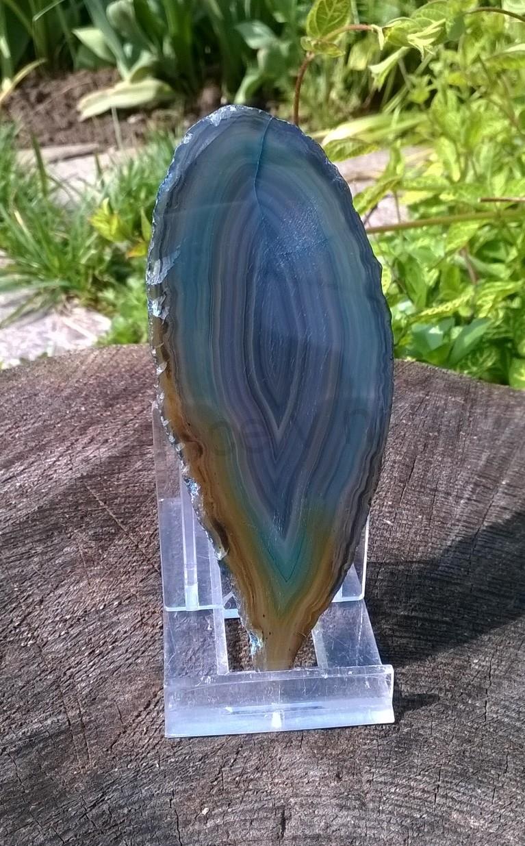 Achát plátek 36g - (Brazílie) (X1632)