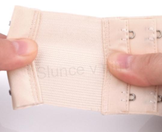 Prodloužení obvodu podprsenky s pruženkou šíře 53 mm dvouřadé - více barev (C671)