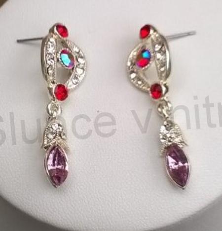 Souprava šperků s náušnicemi a kamínky (BS122)