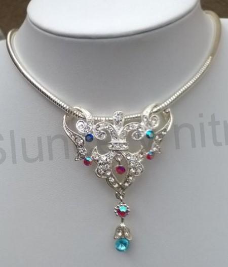 Souprava šperků s náušnicemi a kamínky (BS123)