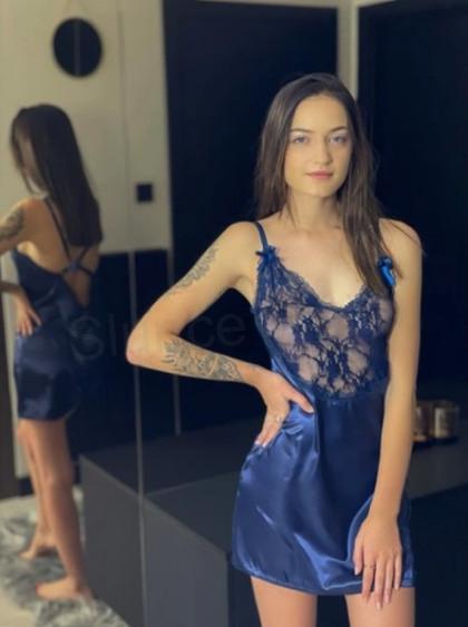 Sexy krajková noční košilka univerzální velikost (K371)